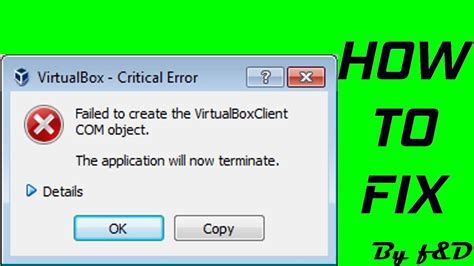 virtualbox kernel error
