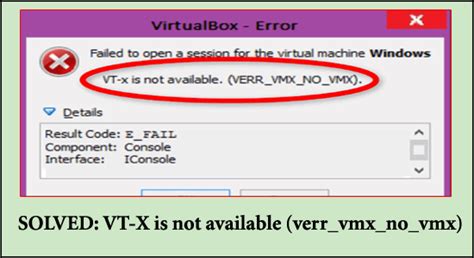 virtualbox vt x is not available hackintosh