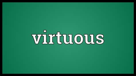 virtue artinya