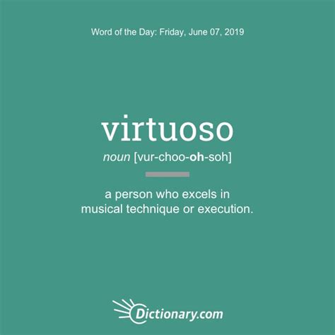 Virtuoso Meaning