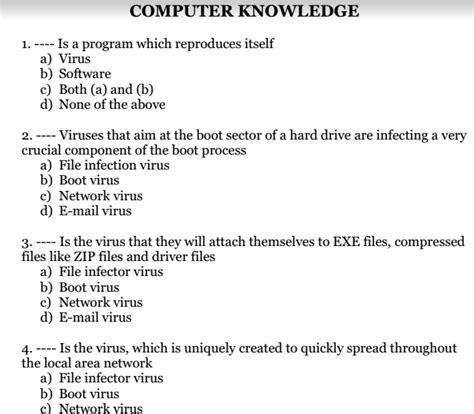 Download Virus Questions And Answers 