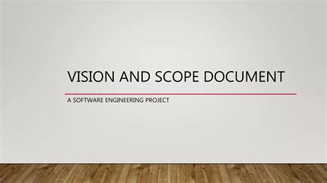 Download Vision And Scope Document Sample 