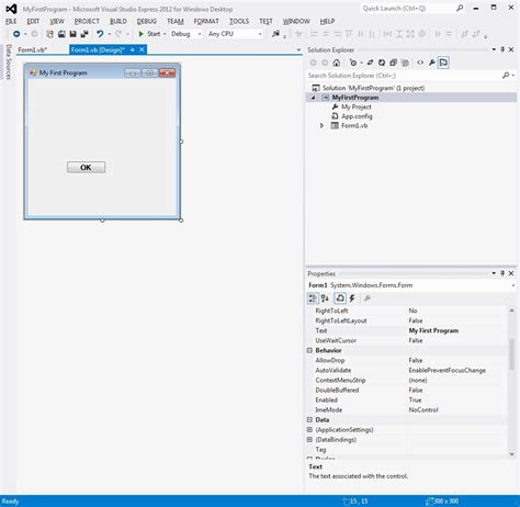 Visual Basic 2012