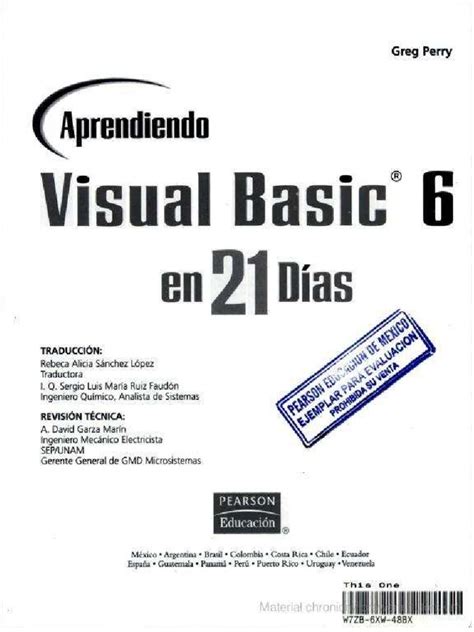 Visual Basic 6 En 21 Jours