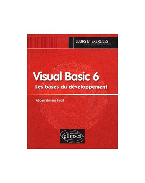 visual basic 6 et les bases de donna c es 3e a c