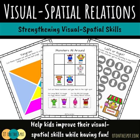 Visual Spatial Tpt Visual Math Worksheets - Visual Math Worksheets