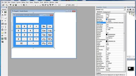 Read Visual Basic 10 Scientific Calculator Code 