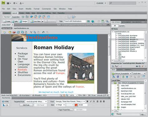 Read Online Visual Guide To Dreamweaver Cs4 