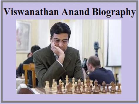 viswanathan anand biography of christopher
