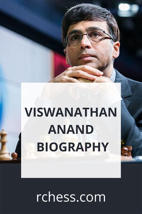 viswanathan anand short biography
