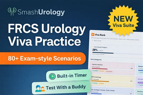 viva practice for the frcs urol examination