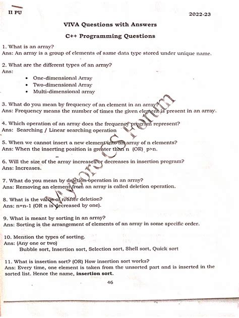 Viva Question For Cs Lab