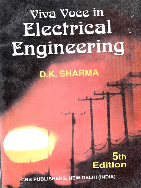 Viva Voce In Electrical Engineering By Dk Sharma