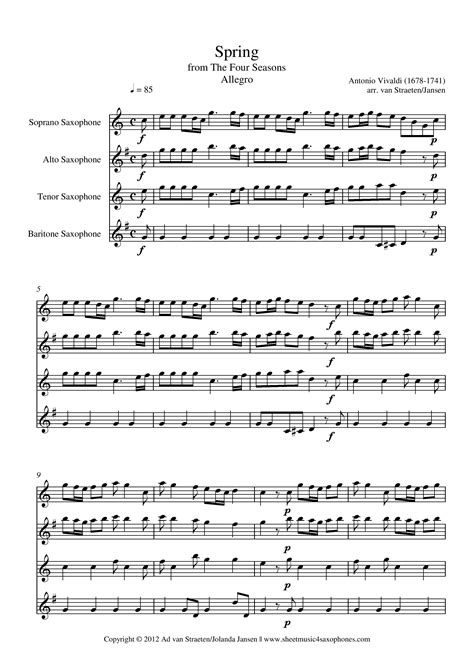 Vivaldi Spring Poem
