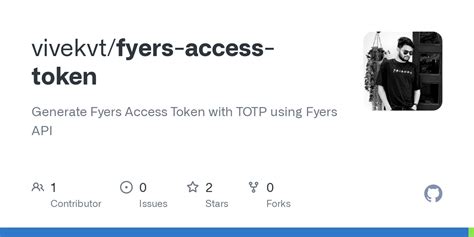 vivekvt/fyers-access-token - Github