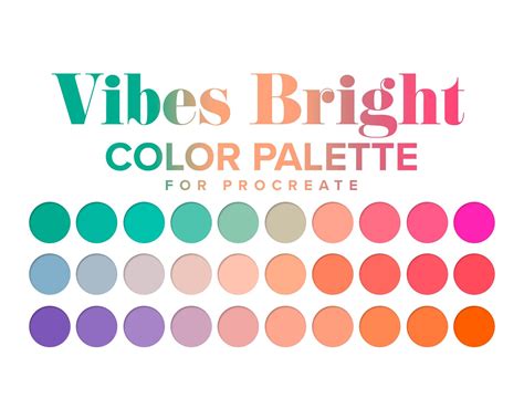vivid color palette