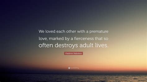 Vladimir Nabokov Love Quotes