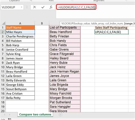 Vlookup Formula Pdf