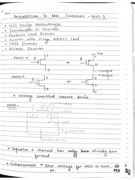 Vlsi Notes For Uptu