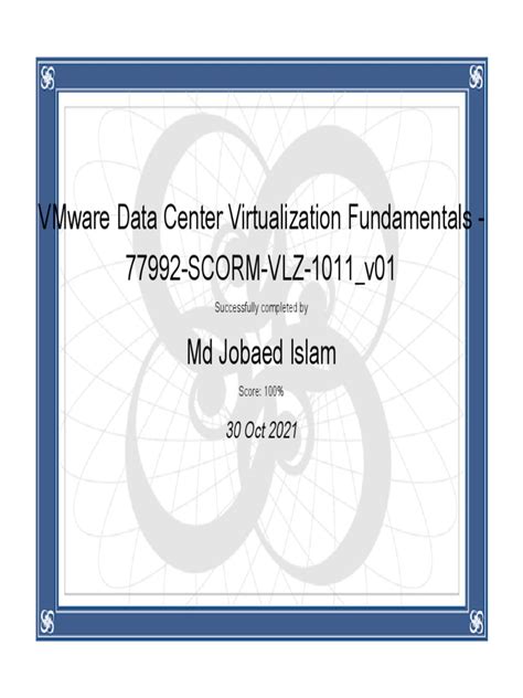 Vmware Data Center Virtualization Fundamentals
