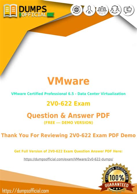 Download Vmware 2V0 622 Exam 