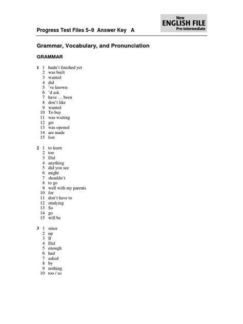 Download Vocab Level C Answers 