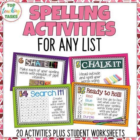 Vocabulary Activities For Any Word List Lessons Context Vocabulary Activities For Grade 3 - Vocabulary Activities For Grade 3