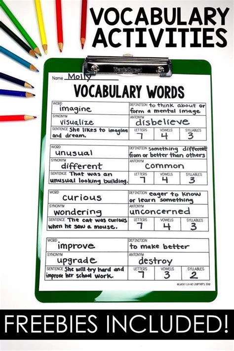 Vocabulary Lesson Plans Amp Activities W Read Alouds Vocabulary Lesson Plans 1st Grade - Vocabulary Lesson Plans 1st Grade