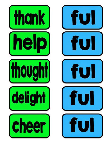 Vocabulary Suffixes Ly Less And Ful Worksheet Live Suffix Ful Worksheet - Suffix Ful Worksheet