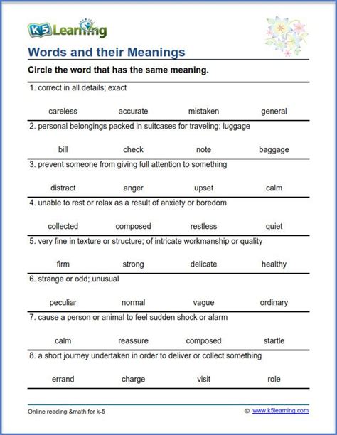 Vocabulary Worksheets 4th Grade Journeys Journeys Vocabulary Words 4th Grade - Journeys Vocabulary Words 4th Grade