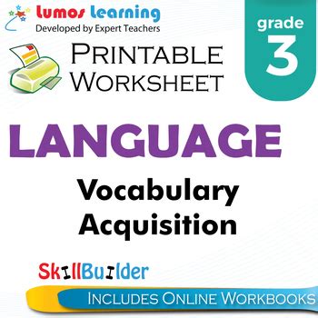 Vocabulary Worksheets Lumos Learning Vocabulary Worksheet Grade 7 - Vocabulary Worksheet Grade 7