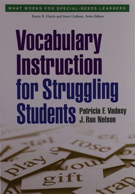 Full Download Vocabulary Instruction For Struggling Students What Works For Special Needs Learners 