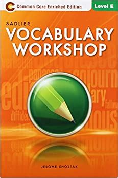 Read Vocabulary Workshop Common Core Enriched Edition Level E Answers Unit 3 