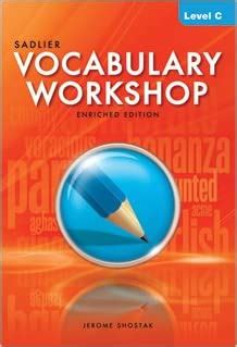 Full Download Vocabulary Workshop Enriched Edition Answers Level C 