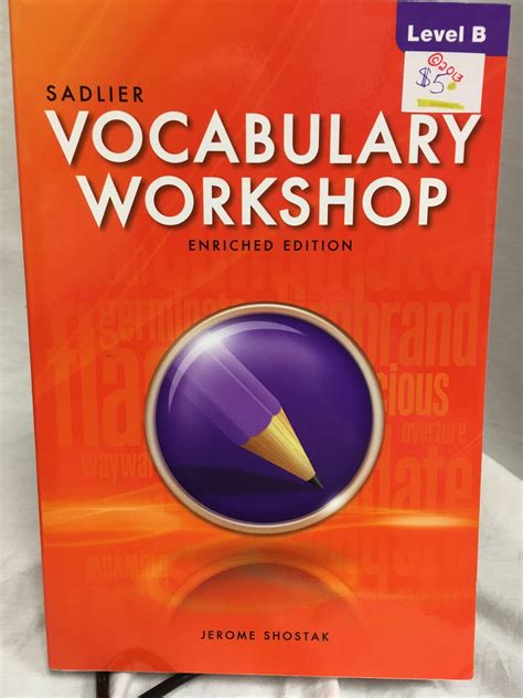 Download Vocabulary Workshop New Edition Level B Answers 