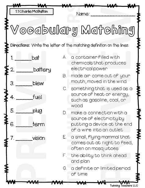 Vocabulary3rd Grade Vocabulary Worksheets Amp Free Printables Education Third Grade Vocabulary Worksheet - Third Grade Vocabulary Worksheet
