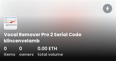 vocal remover pro 2 serial code