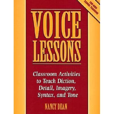 Read Voice Lessons Nancy Dean Activities Answers 