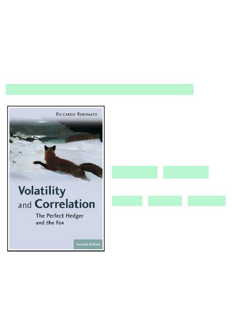 Volatility And Correlation The Perfect Hedger And The Fox