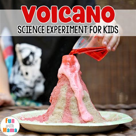 Volcano Science Experiment Science Volcano - Science Volcano