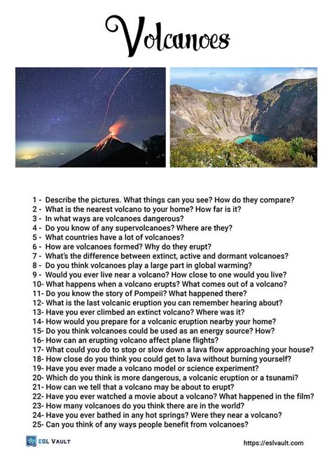 Read Volcano Questions And Answers 