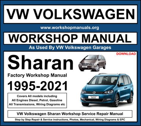 Read Volkswagen Sharan Service Manual 