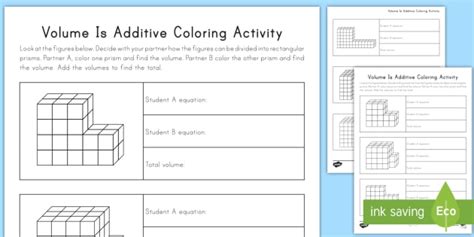 Volume As Additive Free Pdf Download Learn Bright Volume Worksheet Activity 5th Grade - Volume Worksheet Activity 5th Grade