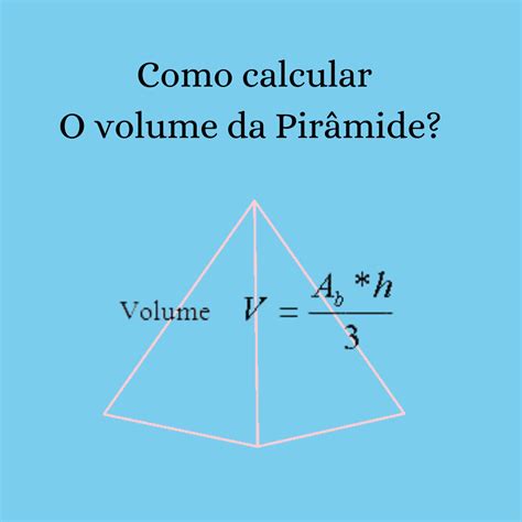 Volume De Piramides