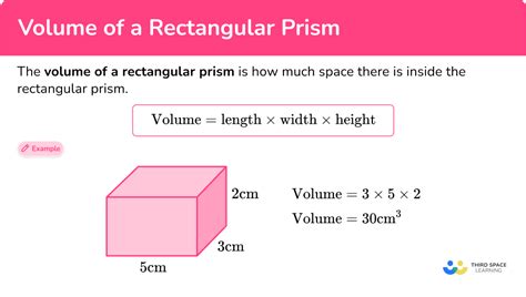 Volume For Rectangular