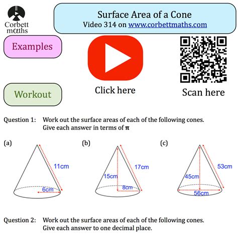 Volume Of A Cone Textbook Exercise Corbettmaths Cone Volume Worksheet - Cone Volume Worksheet