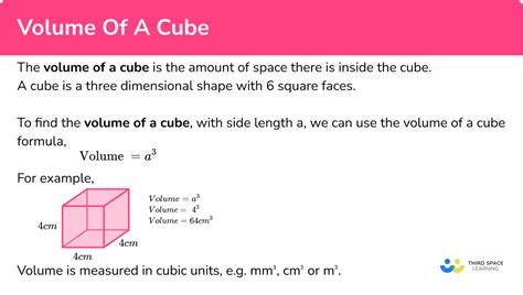 Volume Of A Cube Gcse Maths Steps Examples Volume Formula Worksheet - Volume Formula Worksheet