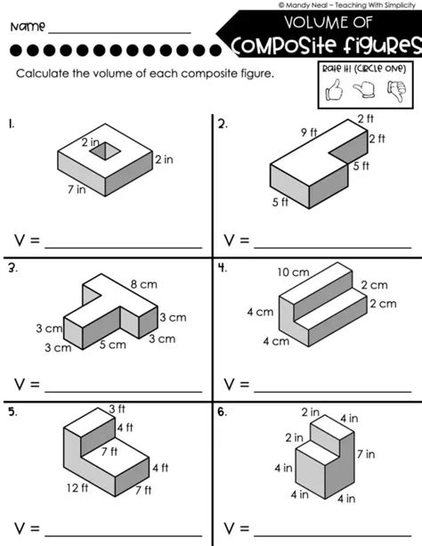 Volume Of Composite Figures 5th Grade