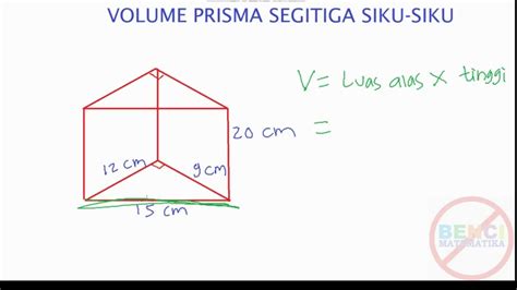 Volume Prisma Segitiga Siku Siku