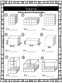 Volume Worksheet Test 5th Grade 5 Md C Volume Bots Worksheet 5th Grade - Volume Bots Worksheet 5th Grade